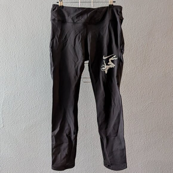 Nike Pants - NWT Women's Black Nike Dri-Fit Power Epic Lux Run Cropped Running Tights Small